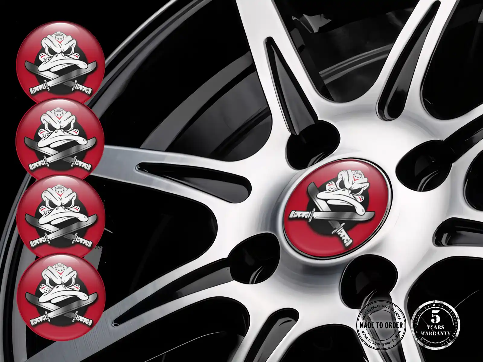 Rim Decals for Cars Elite Cosmic Momentum Center